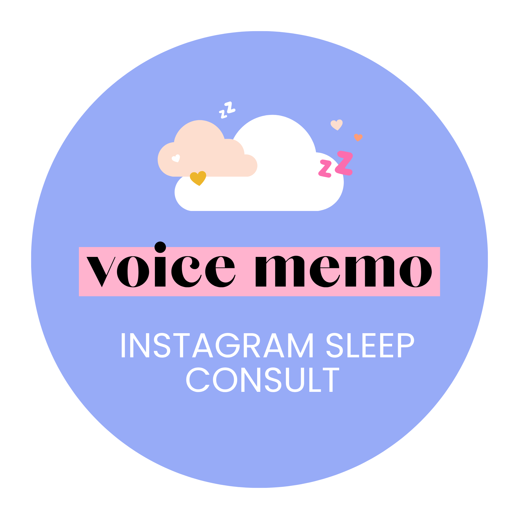 Sleepy Consult - Instagram Voice Memo