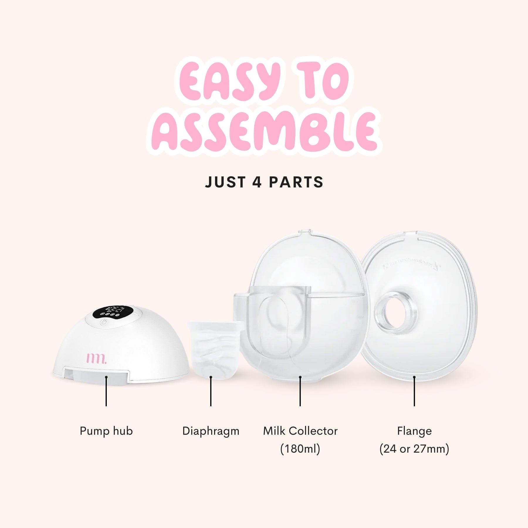 Double Handsfree Breast Pump with BONUS breastmilk storage bags
