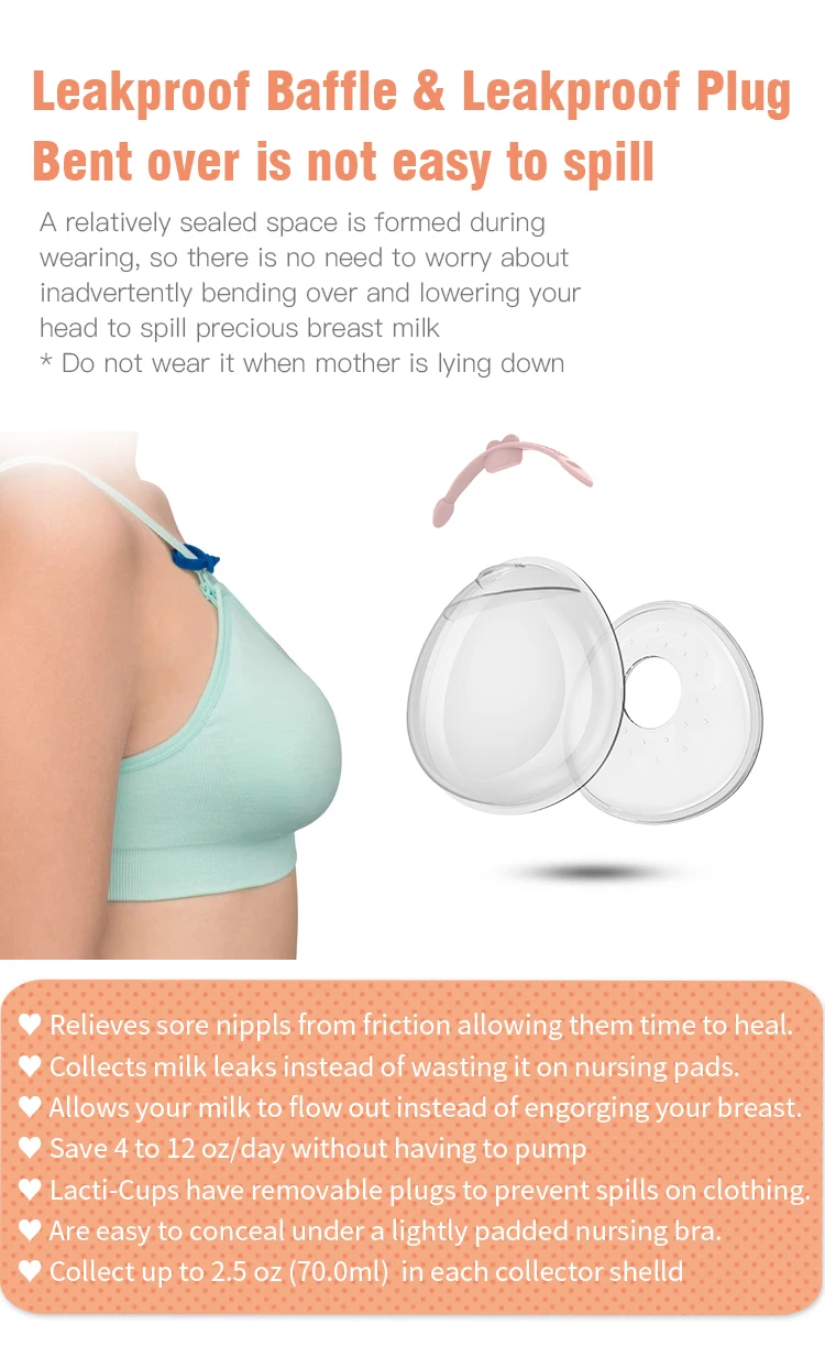 The Midwife Mumma One Size Milk Collection Shells