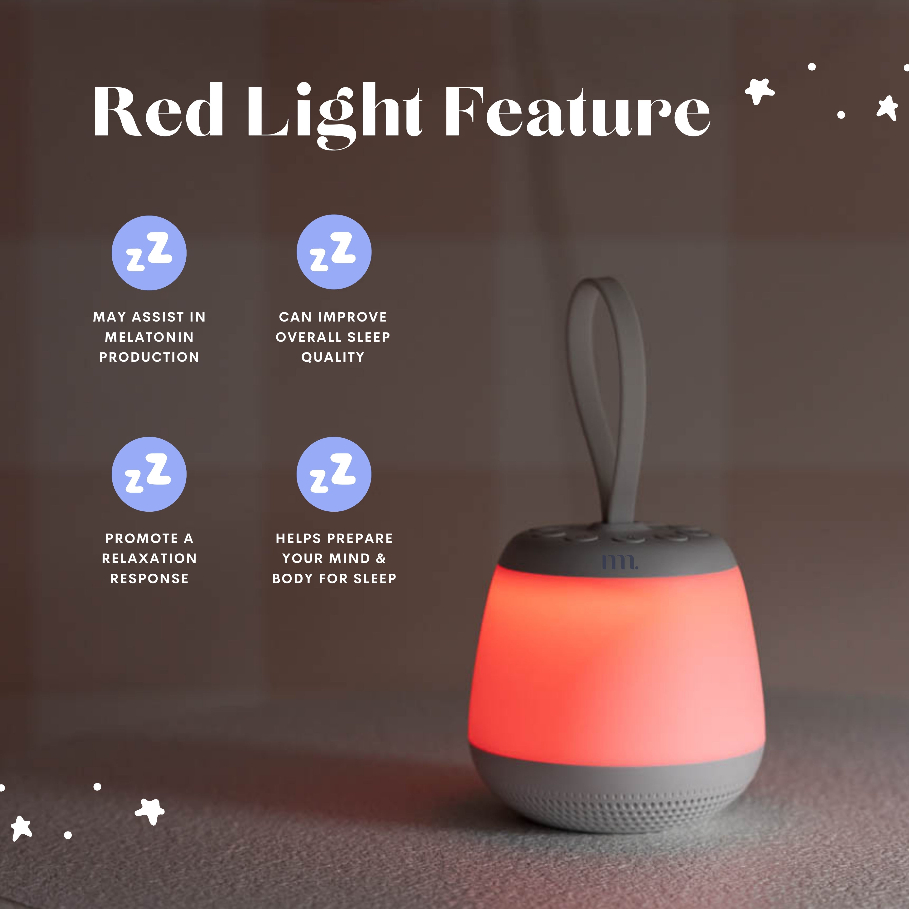 The Midwife Mumma Sound Machine & Light - Portable