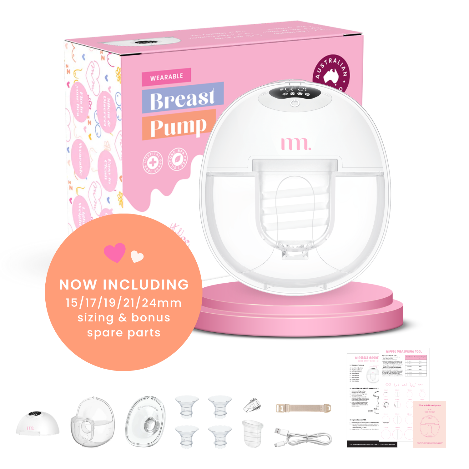 The Midwife Mumma Single Breast Pump