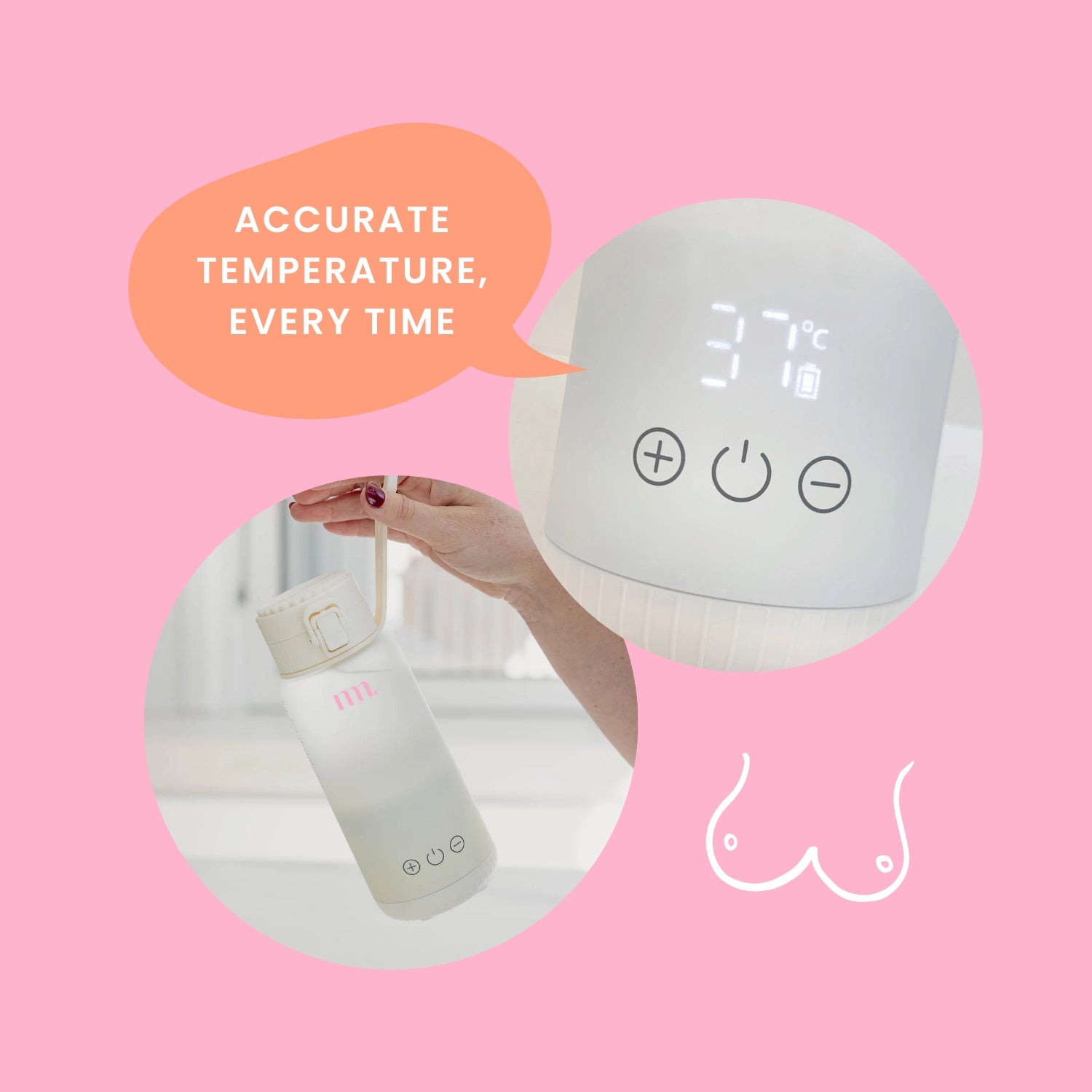 The Midwife Mumma Portable Breastmilk Warmer