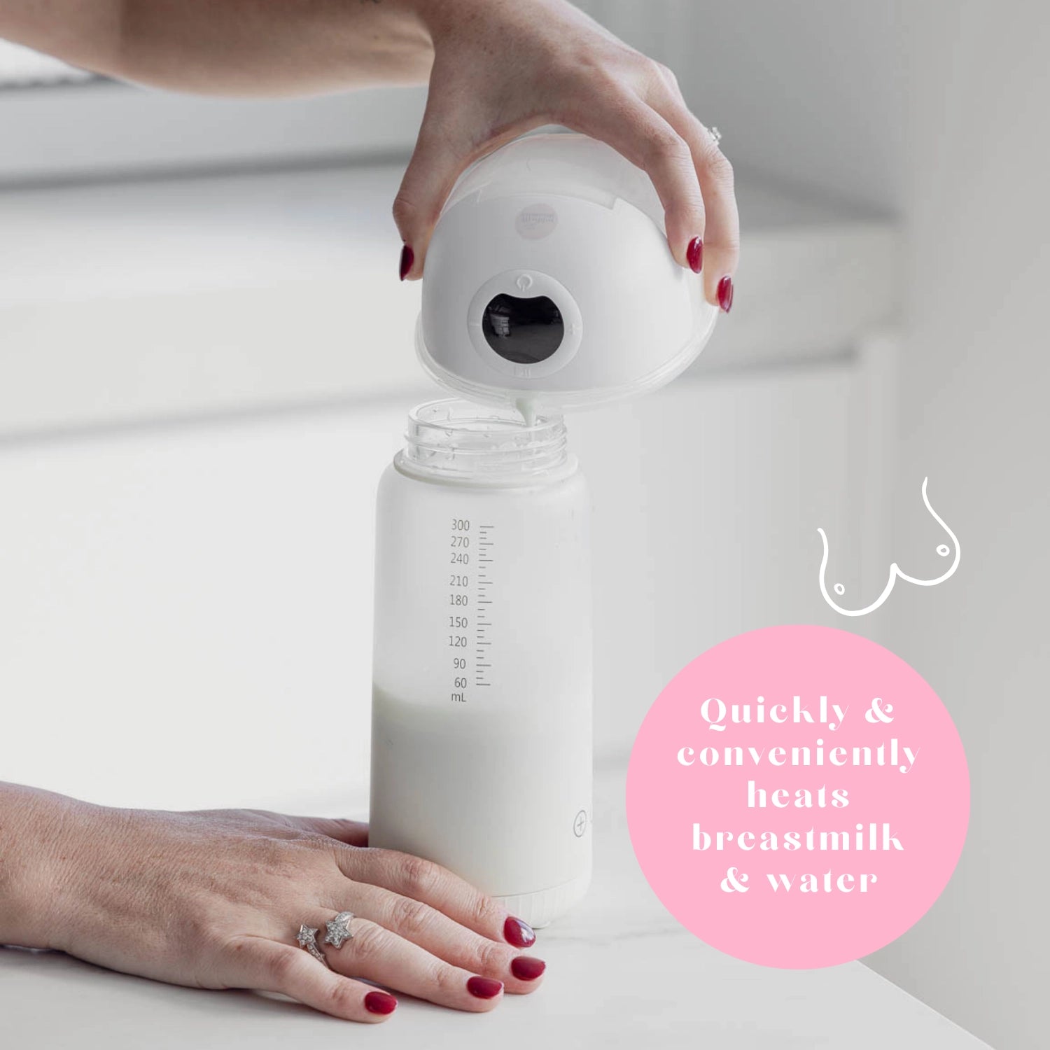 The Midwife Mumma Portable Breastmilk Warmer