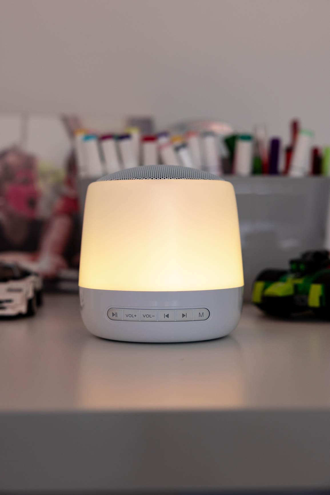 The Midwife Mumma Sound Machine & Sleep Light - Button Function and Plug in