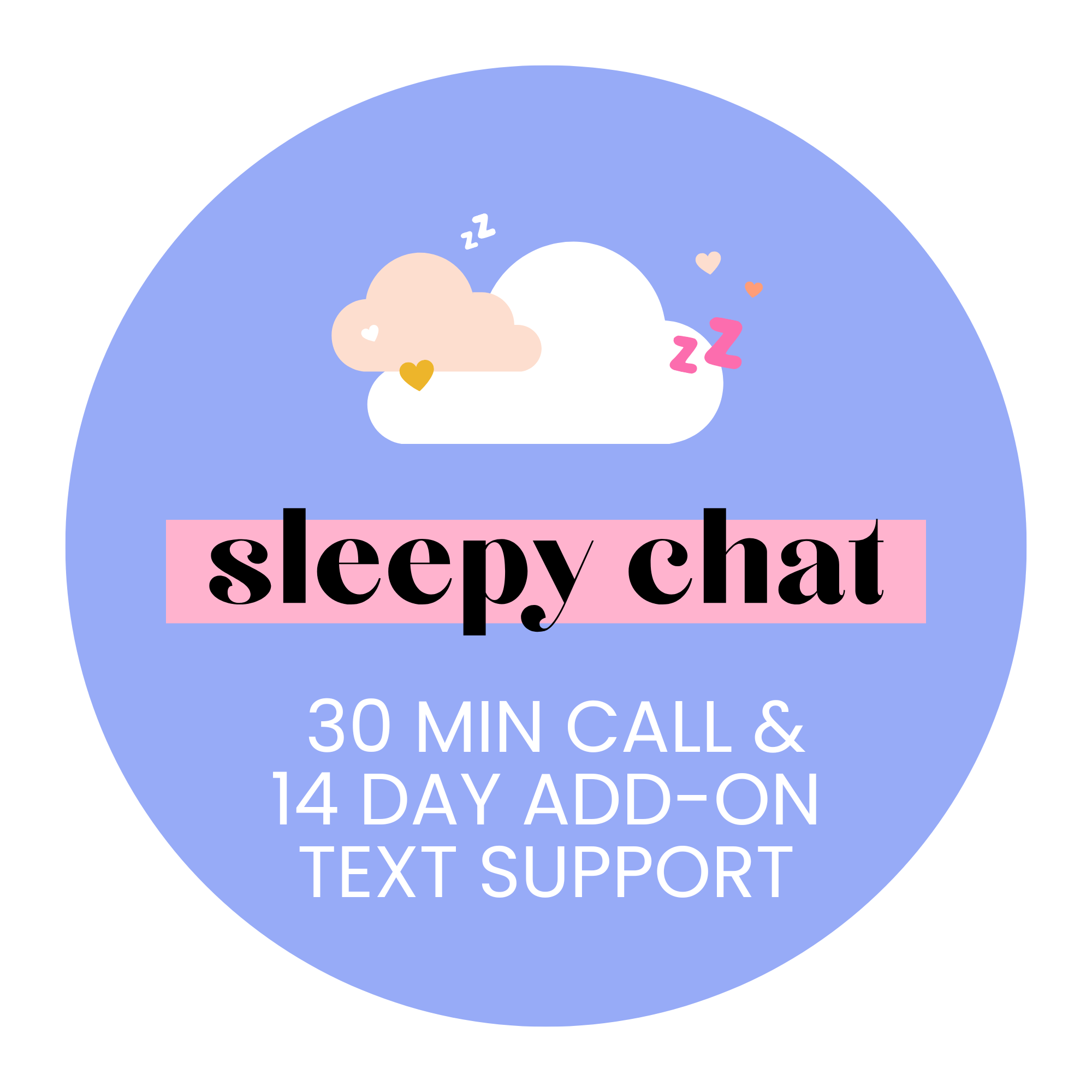30 Min Sleep Consult with 14 day Text support