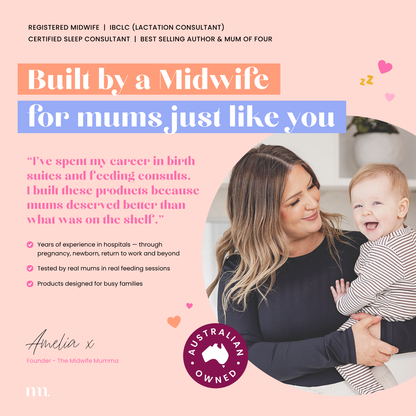 The Midwife Mumma Single Breast Pump with Case