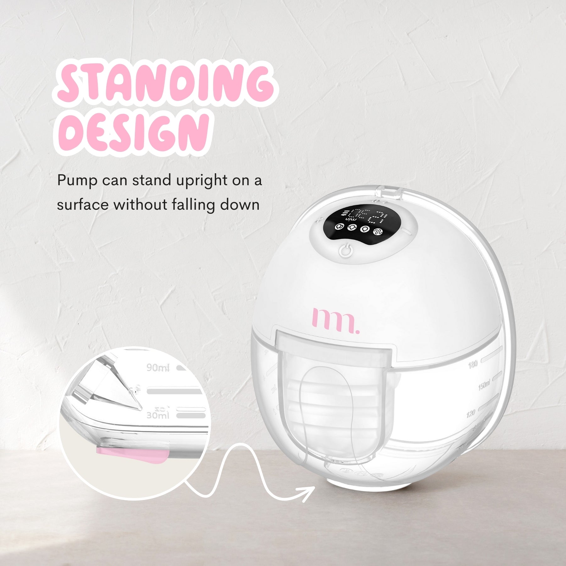 The Midwife Mumma Breast Pump Double Handsfree with Case