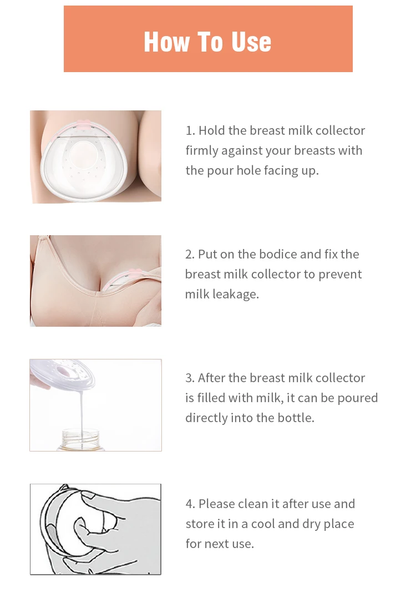 The Midwife Mumma One Size Milk Collection Shells