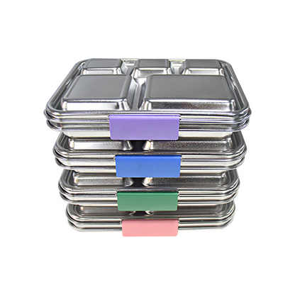 5 Compartment Stainless Steel Lunch Box