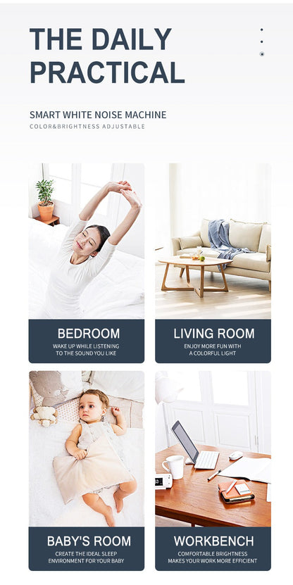 The Midwife Mumma Bundle White Noise Machine & Light - Duo Pack