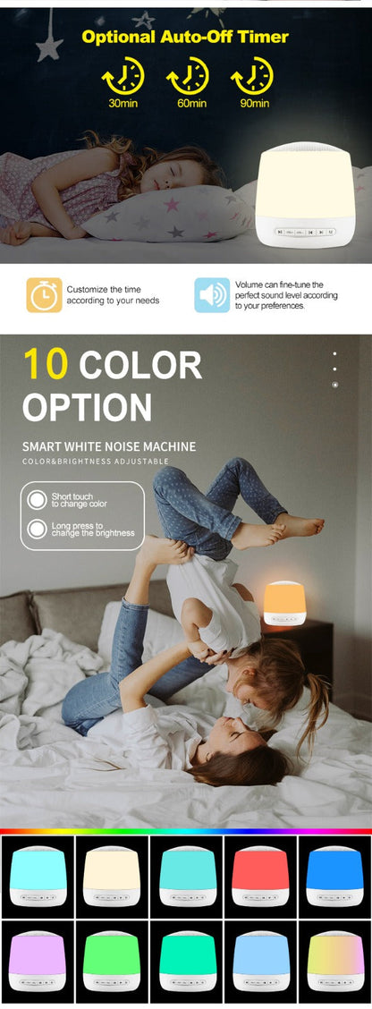 The Midwife Mumma Bundle White Noise Machine & Light - Duo Pack