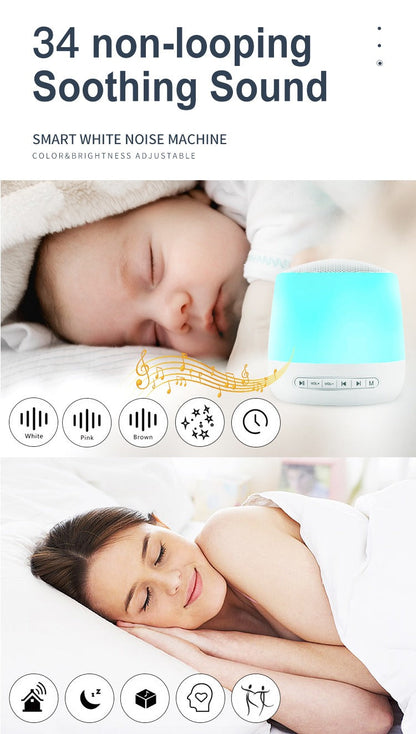 The Midwife Mumma Bundle White Noise Machine & Light - Duo Pack