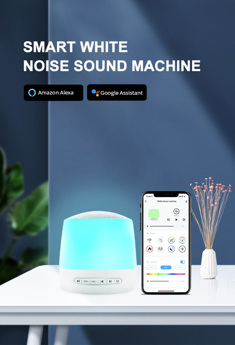 The Midwife Mumma Bundle White Noise Machine & Light - Duo Pack