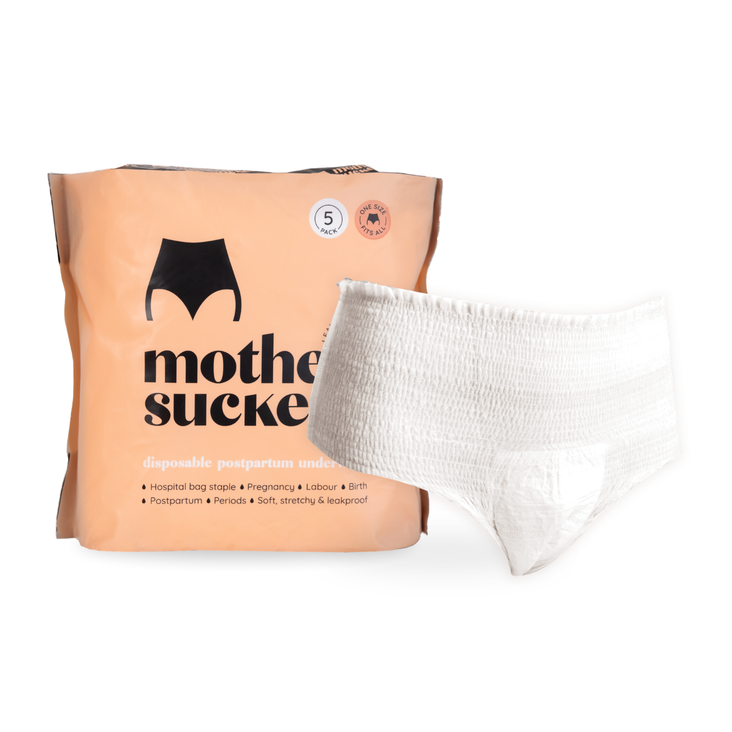 Mother Suckers Disposable Briefs - 5 pack