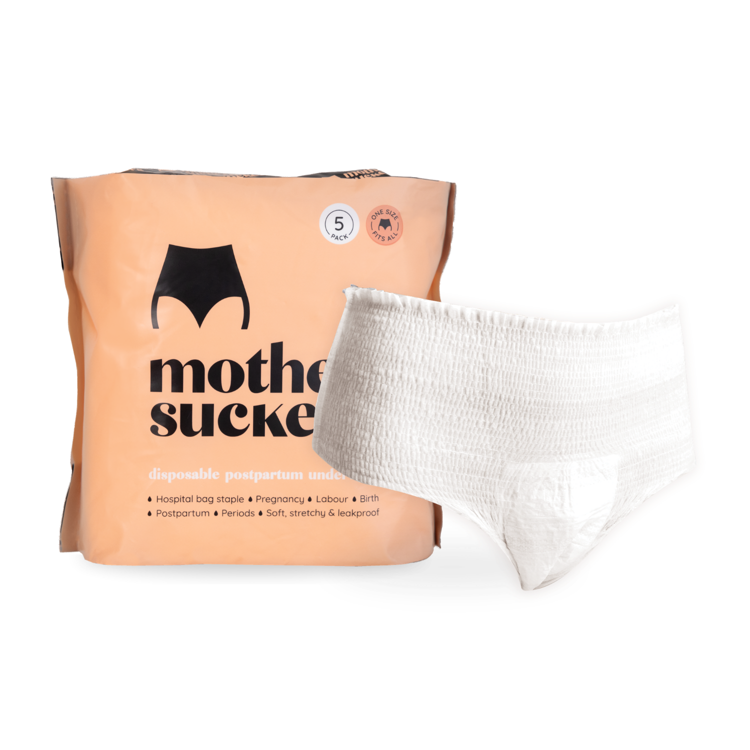 Mother Suckers Disposable Briefs - 5 pack