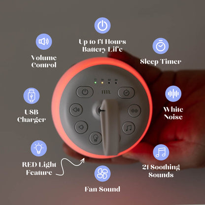 The Midwife Mumma Sound Machine & Light - Portable