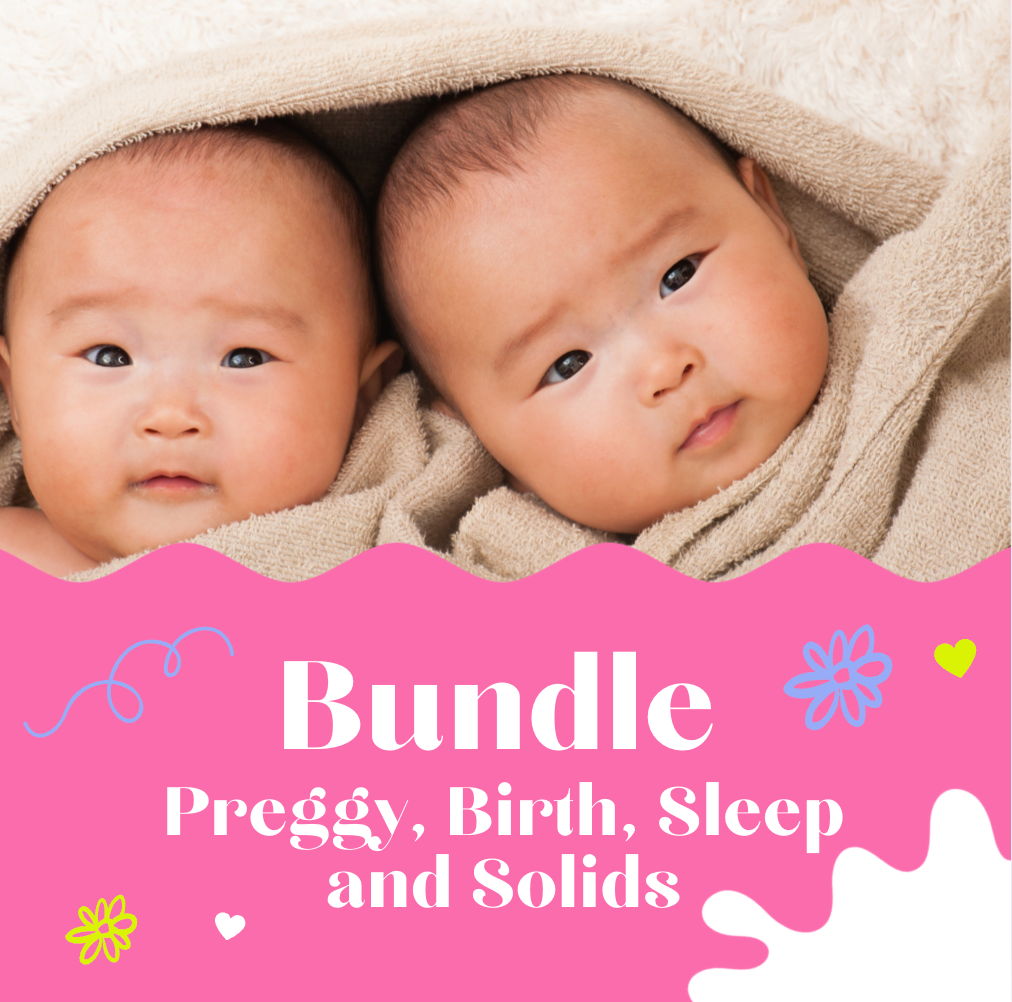 Bundle E-Books - Preg + Birth + Sleepy + Solids