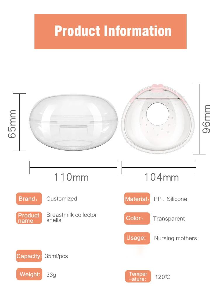 The Midwife Mumma One Size Milk Collection Shells