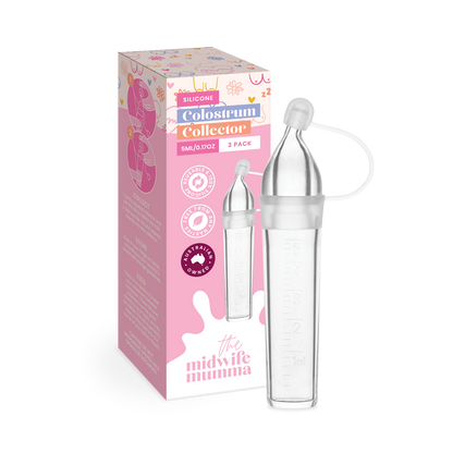 The Midwife Mumma Colostrum Reusable Breast Milk Collectors