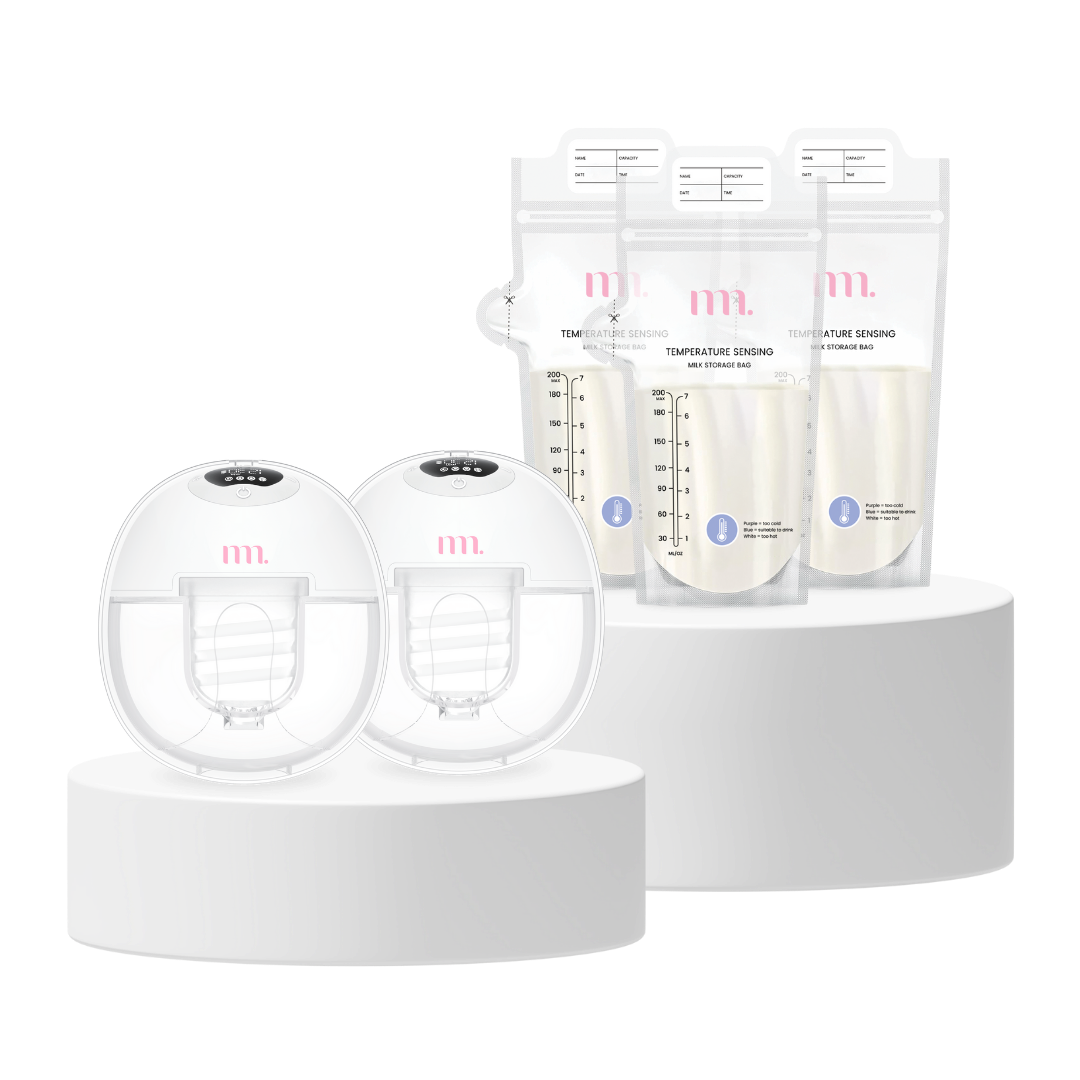 Double Pump & Milk Storage Bags Bundle