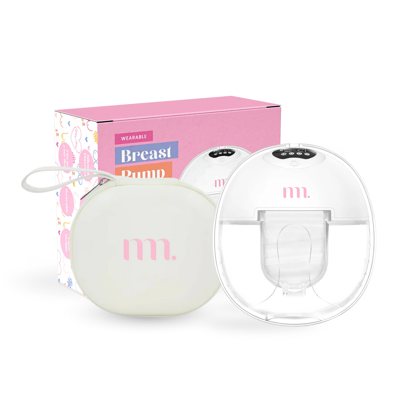 The Midwife Mumma Breast Pump Single Handsfree with Double Case