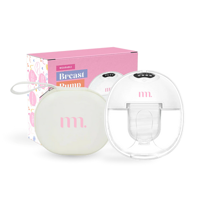The Midwife Mumma Breast Pump Single Handsfree with Double Case