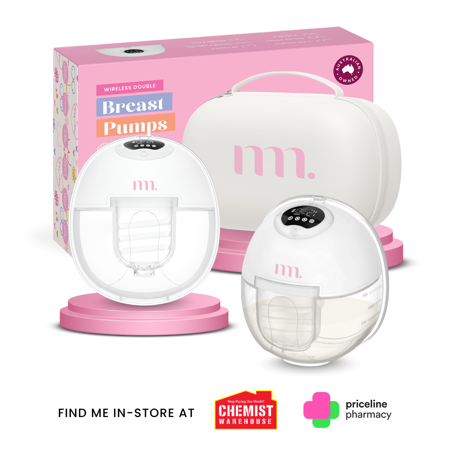 The Midwife Mumma Double Breast Pump