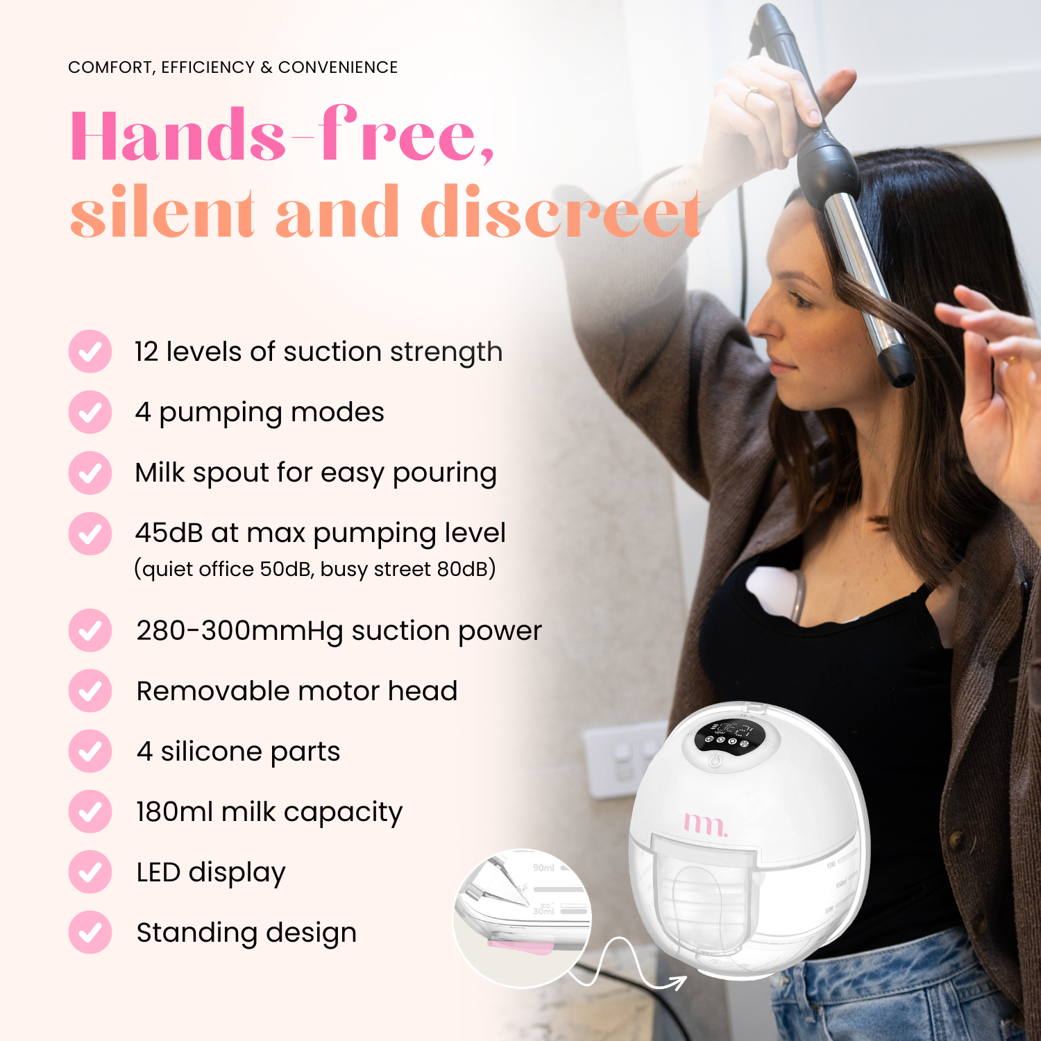 The Midwife Mumma Double Breast Pump
