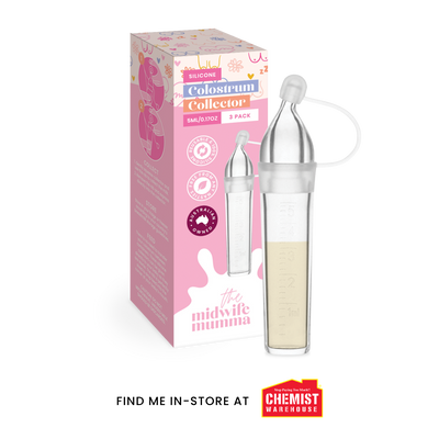 The Midwife Mumma Colostrum Reusable Breast Milk Collectors