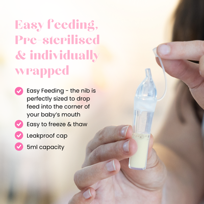 The Midwife Mumma Colostrum Reusable Breast Milk Collectors