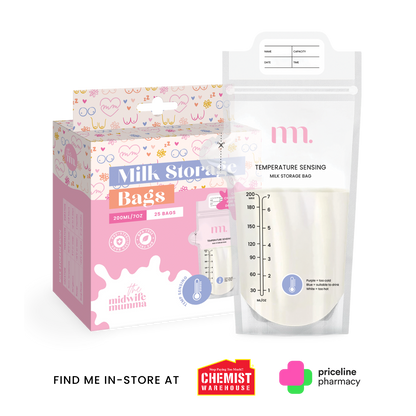 The Midwife Mumma Breastmilk Storage Bags - SOLD OUT - Available in store at Chemist Warehouse and Priceline nationwide
