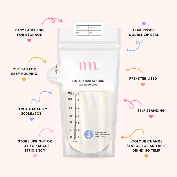The Midwife Mumma Breastmilk Storage Bags