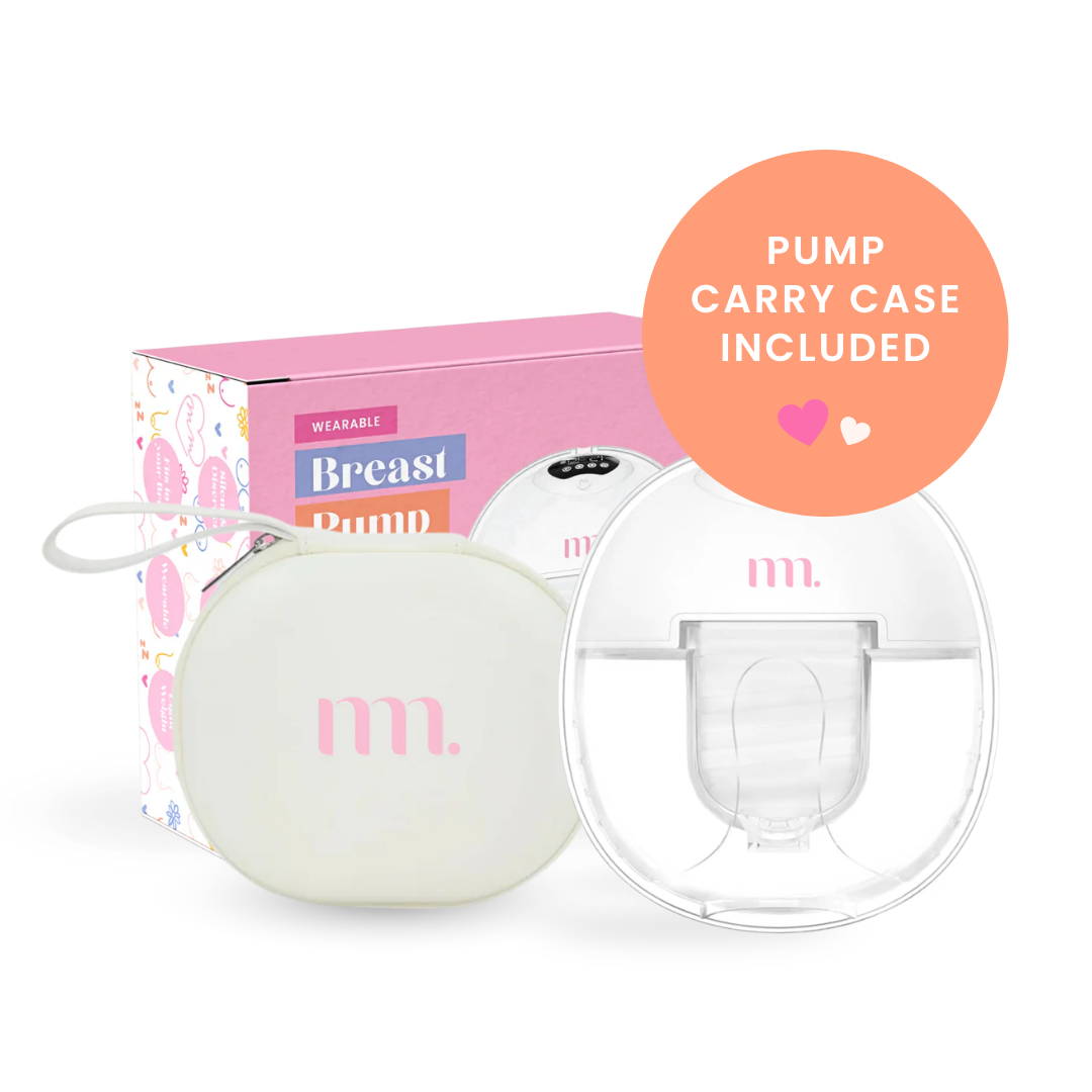 THE MIDWIFE MUMMA BREAST PUMP SINGLE HANDSFREE WITH CASE