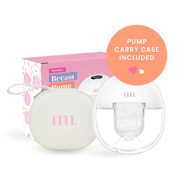 THE MIDWIFE MUMMA BREAST PUMP SINGLE HANDSFREE WITH CASE