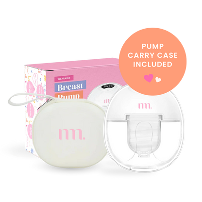 The Midwife Mumma Breast Pump Single Handsfree with Case