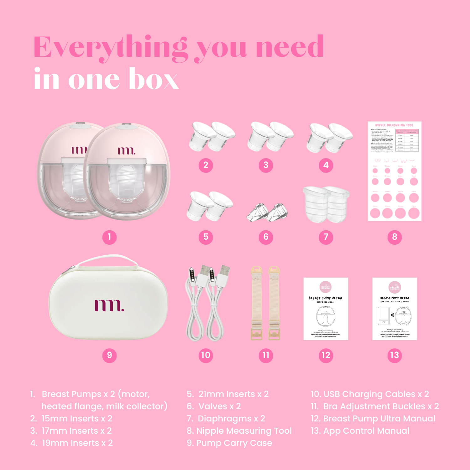 The Midwife Mumma Double Breast Pump Ultra