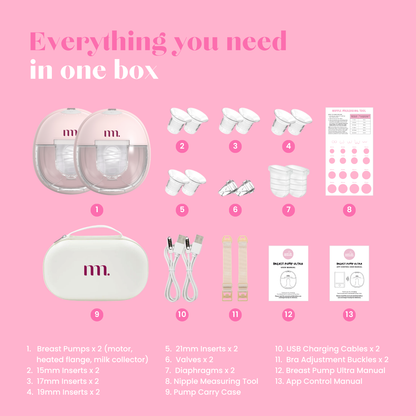 The Midwife Mumma Double Breast Pump Ultra