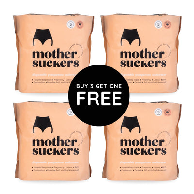 Mother Suckers Disposable Briefs Bundle - get the 4th FREE!