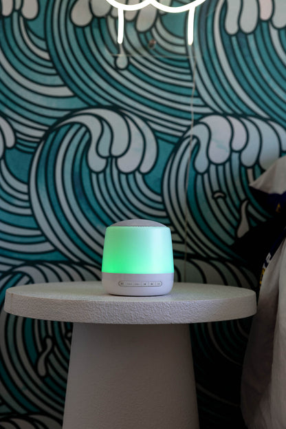 The Midwife Mumma Sound Machine & Sleep Light - Button Function and Plug in