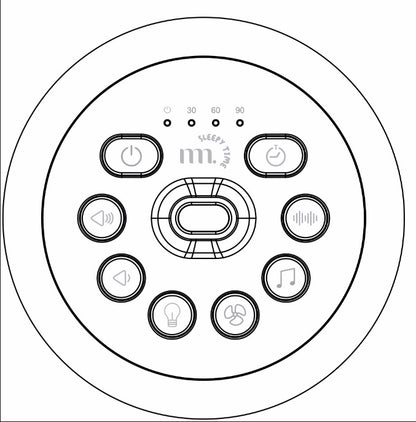 The Midwife Mumma Sound Machine & Light - Portable